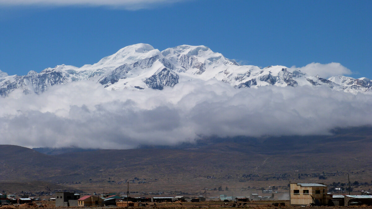 Cordillera Real in Bolivien Sorata