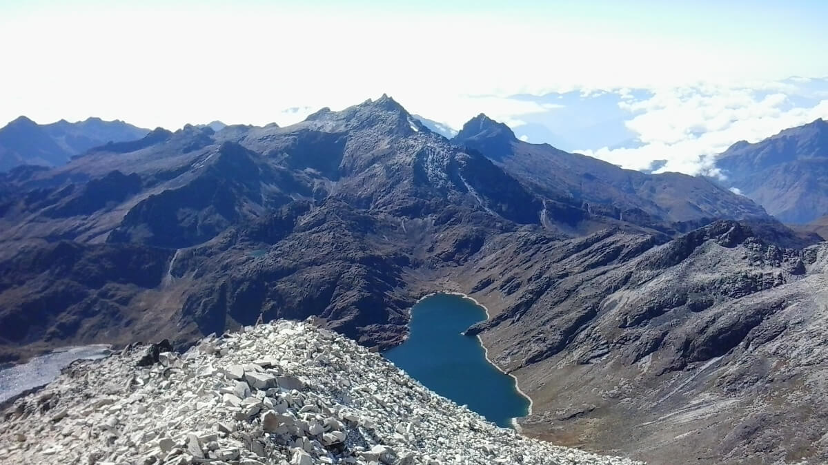 Cordillera Real in Bolivien