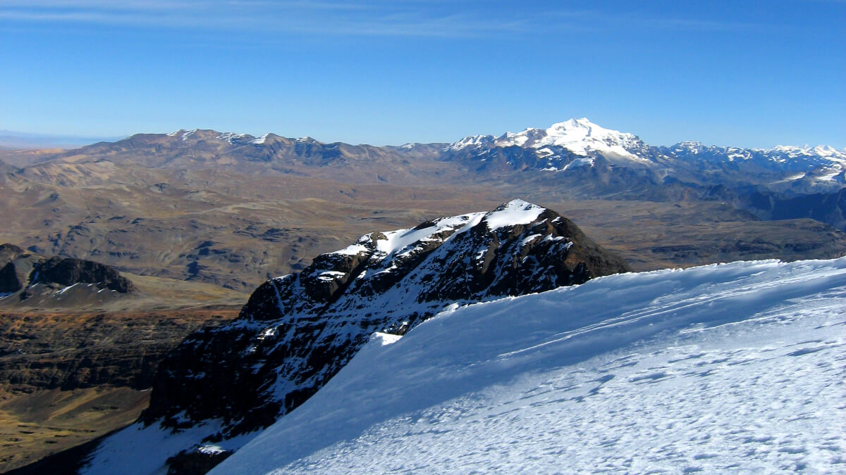 Serkhe Negro (5478m) Cordillera Real - Bolivien