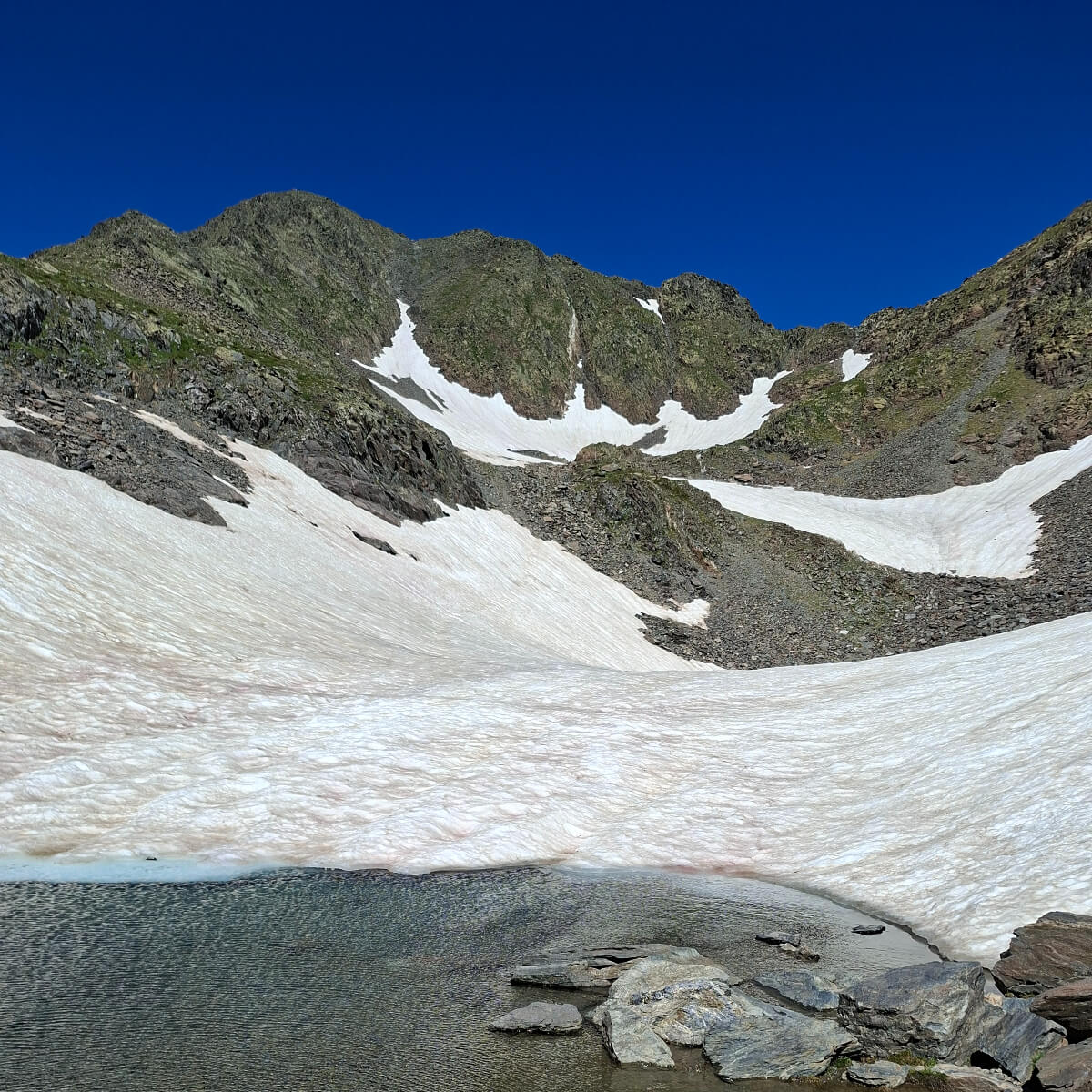 Pic Carlit   Hochalpin fast 3000 Meter in den Pyrenaen