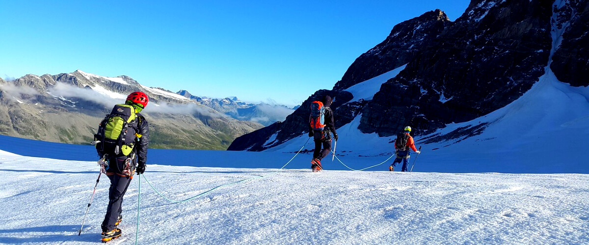 Klettern und alpine Bergtouren