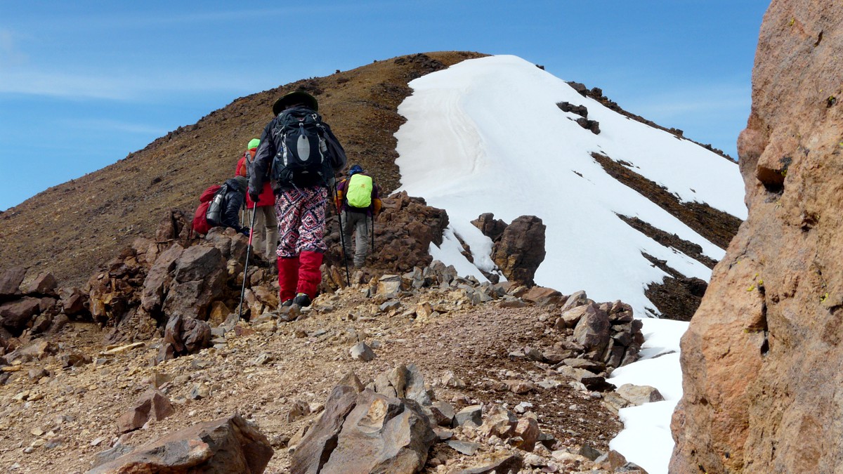 Besteigung des Pichu Pichu im Süden von Peru.