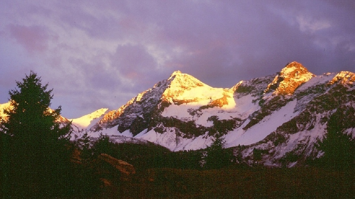 Tiejerflue im Abendlicht