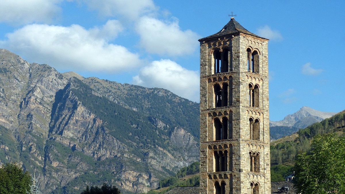 Pyrenäen Glockenturm Pallars Sobira Sant Climent de Taüll bell tower 2742612 1920