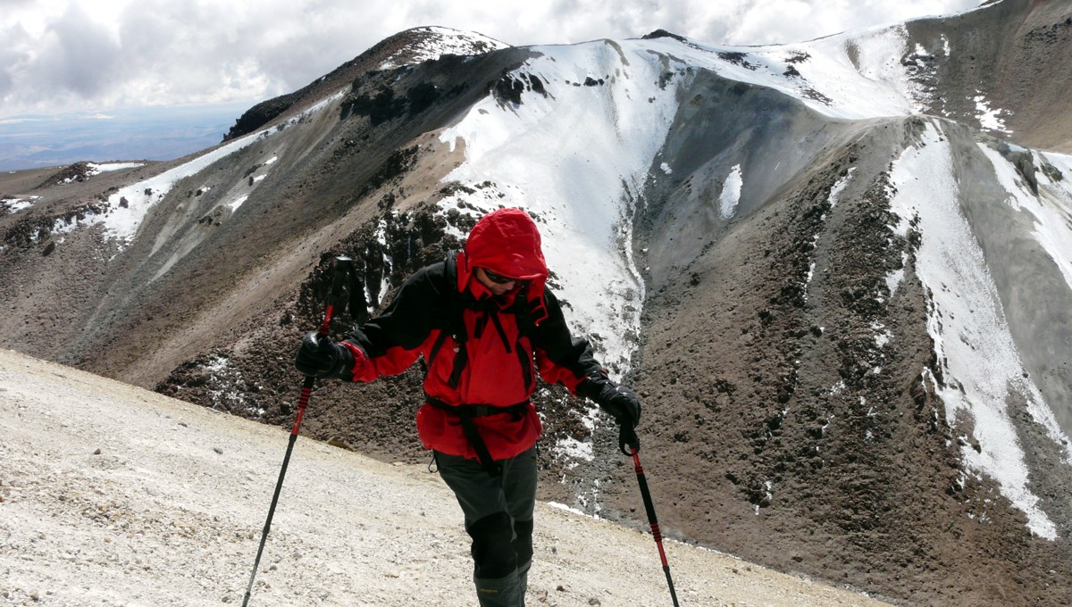 Chachani Leichter 6000er über Arequipa Peru