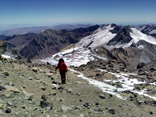 Aufstieg zum Aconcagua