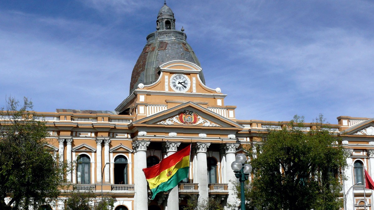 Präsidentenpalast in La Paz Bolivien