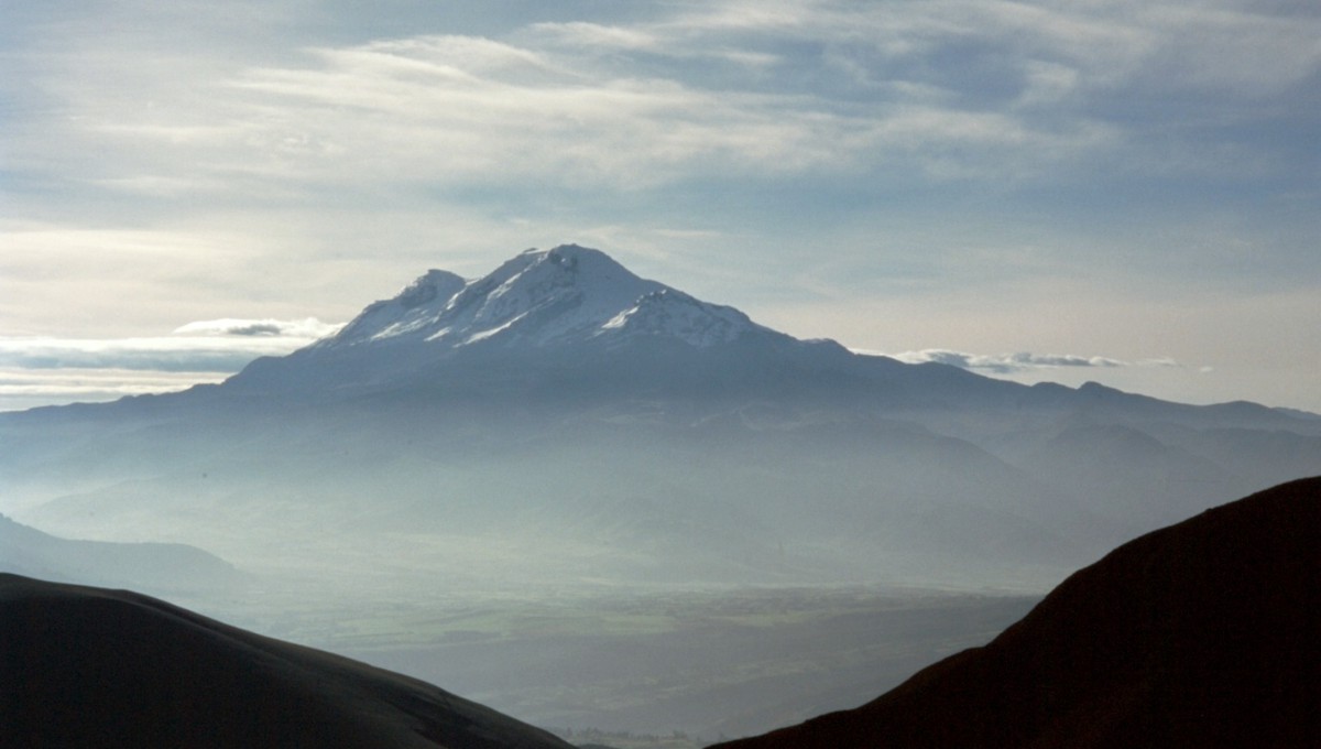 Cayambe in Ecuador