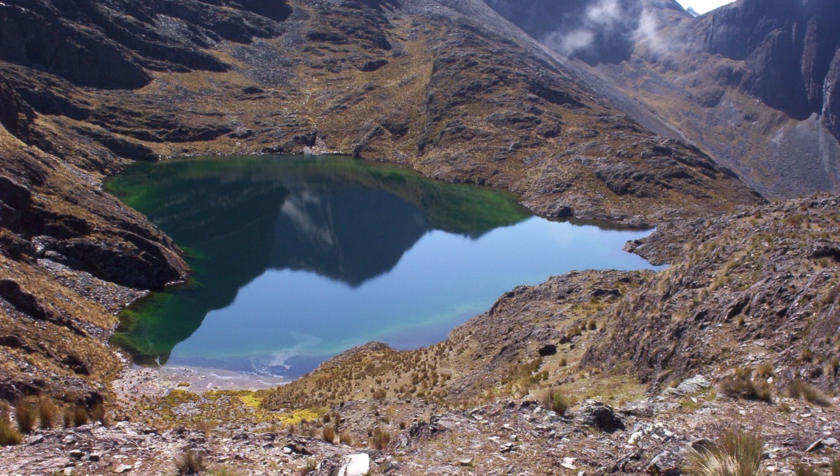 Laguna Tilata in Bolivien