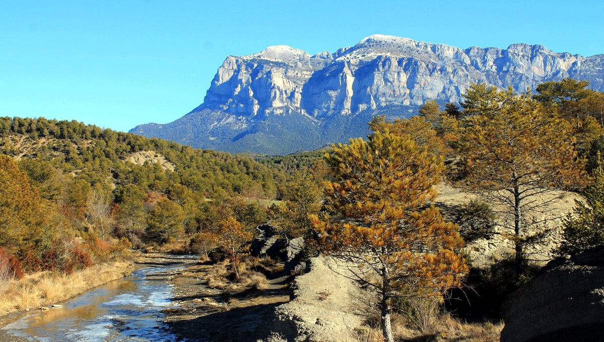 Pyrenaeen Landschaft Berge Wandern