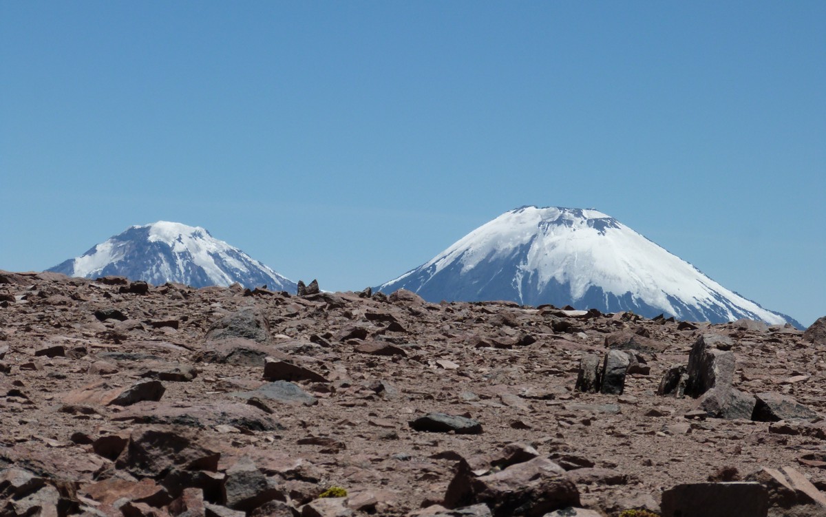 Blick zum Parinacota