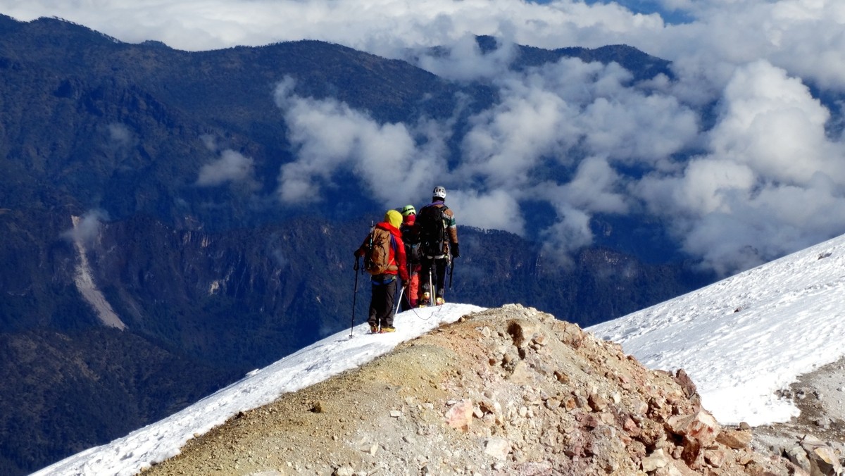 Gipfelgang Pico de Orizaba