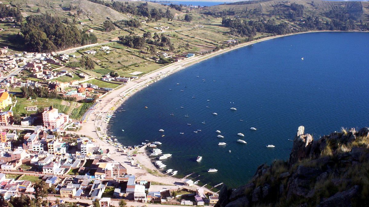 Bolivien Titicaca See